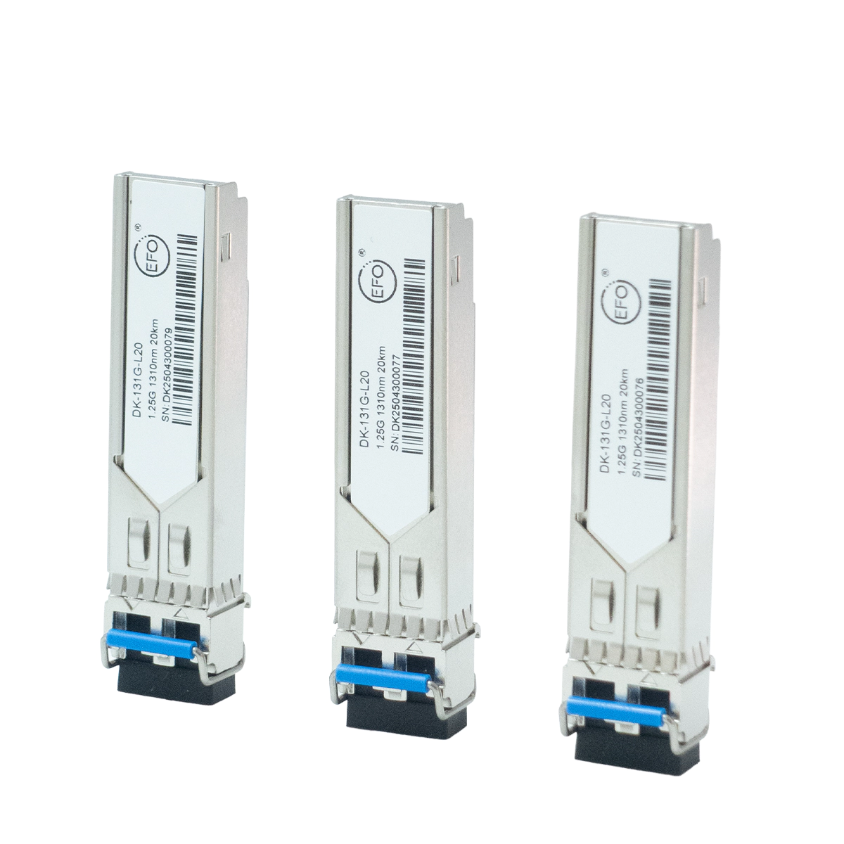 MÓDULO SFP EFO 20 km, 1.25Gb/s, LC DUPLEX, 1310nm